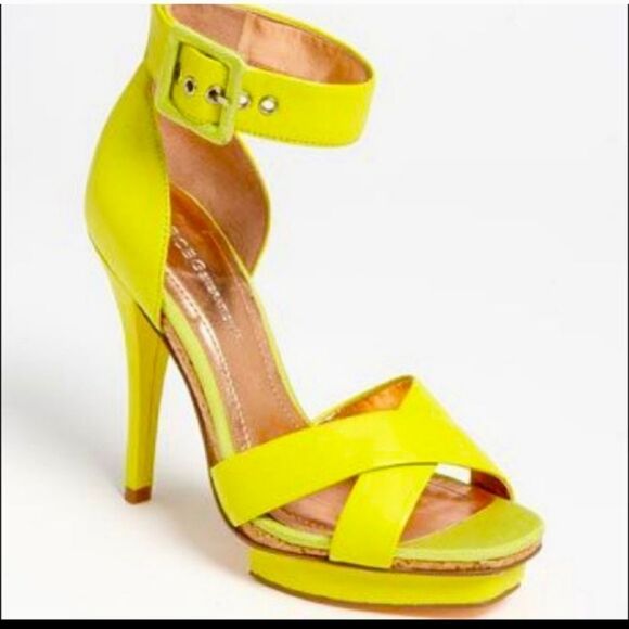 BCBGeneration Lime Heels in Box worn once. - Picture 16 of 16